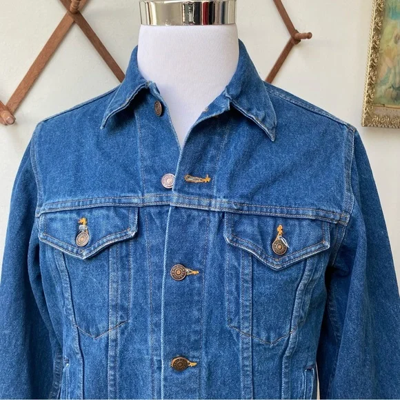 Vintage 70s 80s Denim Jacket Made In USA